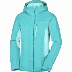 Columbia Women's Pouring Adventure Jacket Miami / Ocean Water